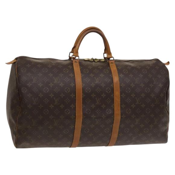 LOUIS VUITTON Monogram Keepall 60 Boston Bag M41422 - Picture 1 of 16
